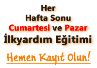 2017 Yılı - Hafta Sonu İlkyardım Eğitimi Planı 2017 Yılı - Hafta Sonu İlkyardım Eğitimi Planı